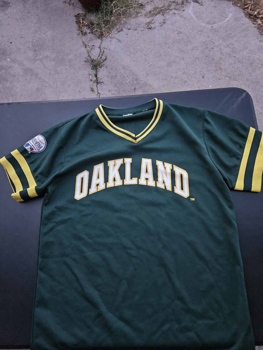Oakland Athletics Dave Stewart Y2K MLB World Jersey